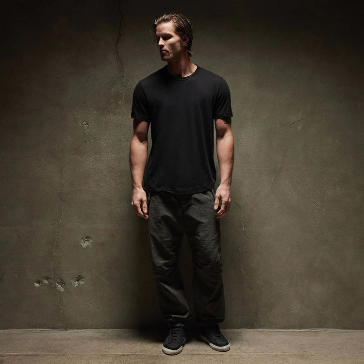 Clear Jersey Crew Black
