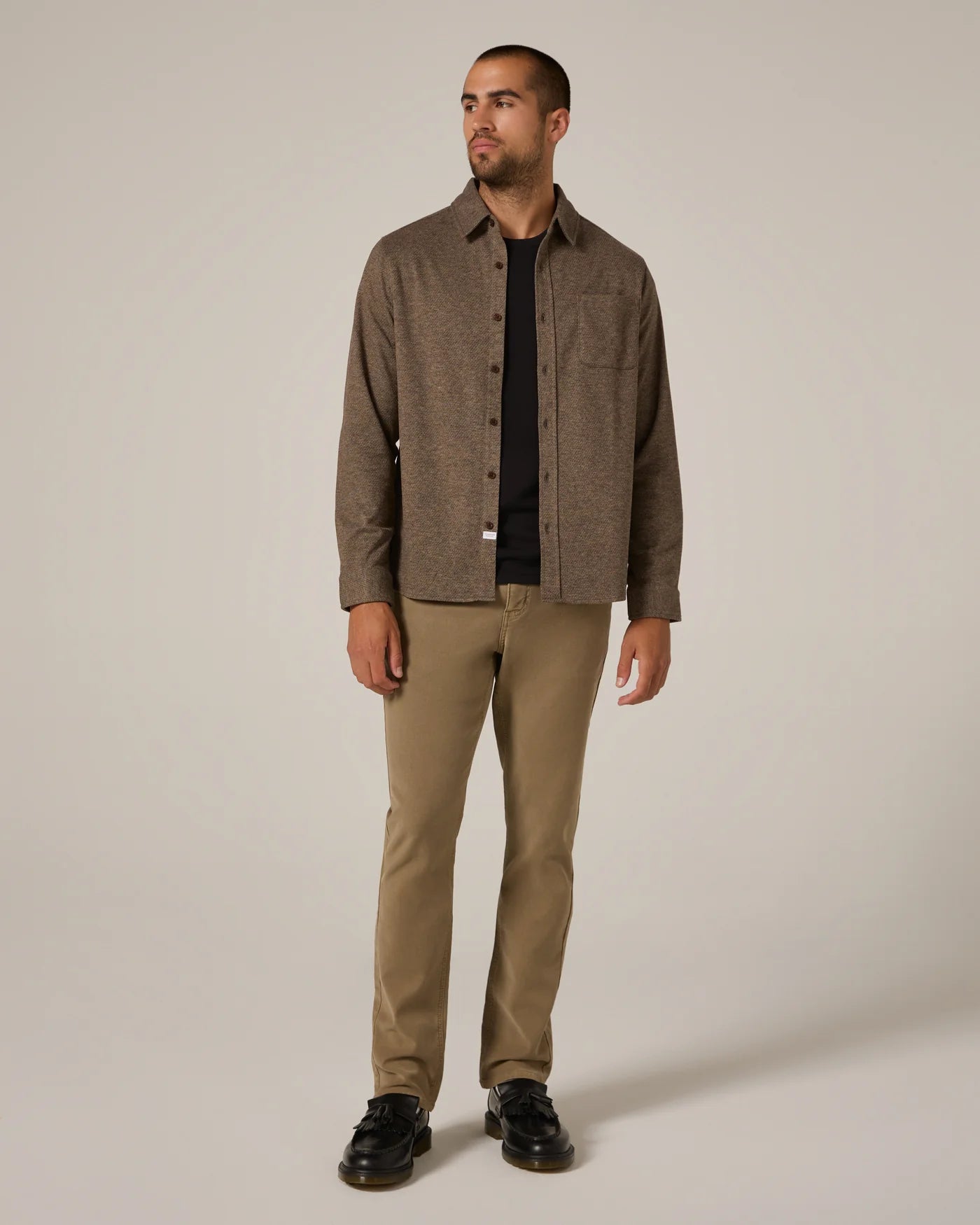 Generation Knit Shirt Brown