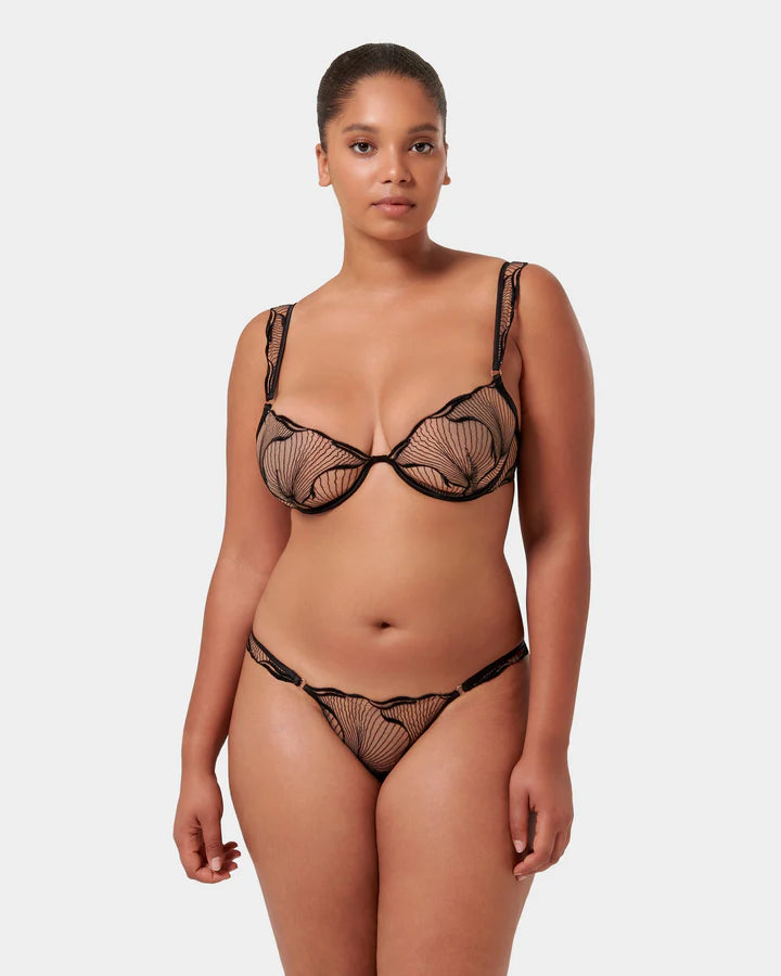 Marabel Panty Black Sheer