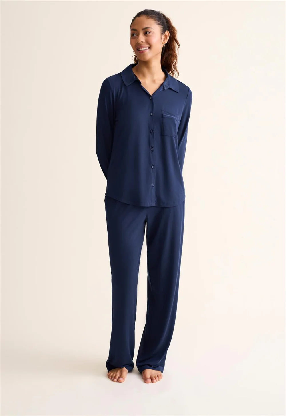 Long PJ Set Ink