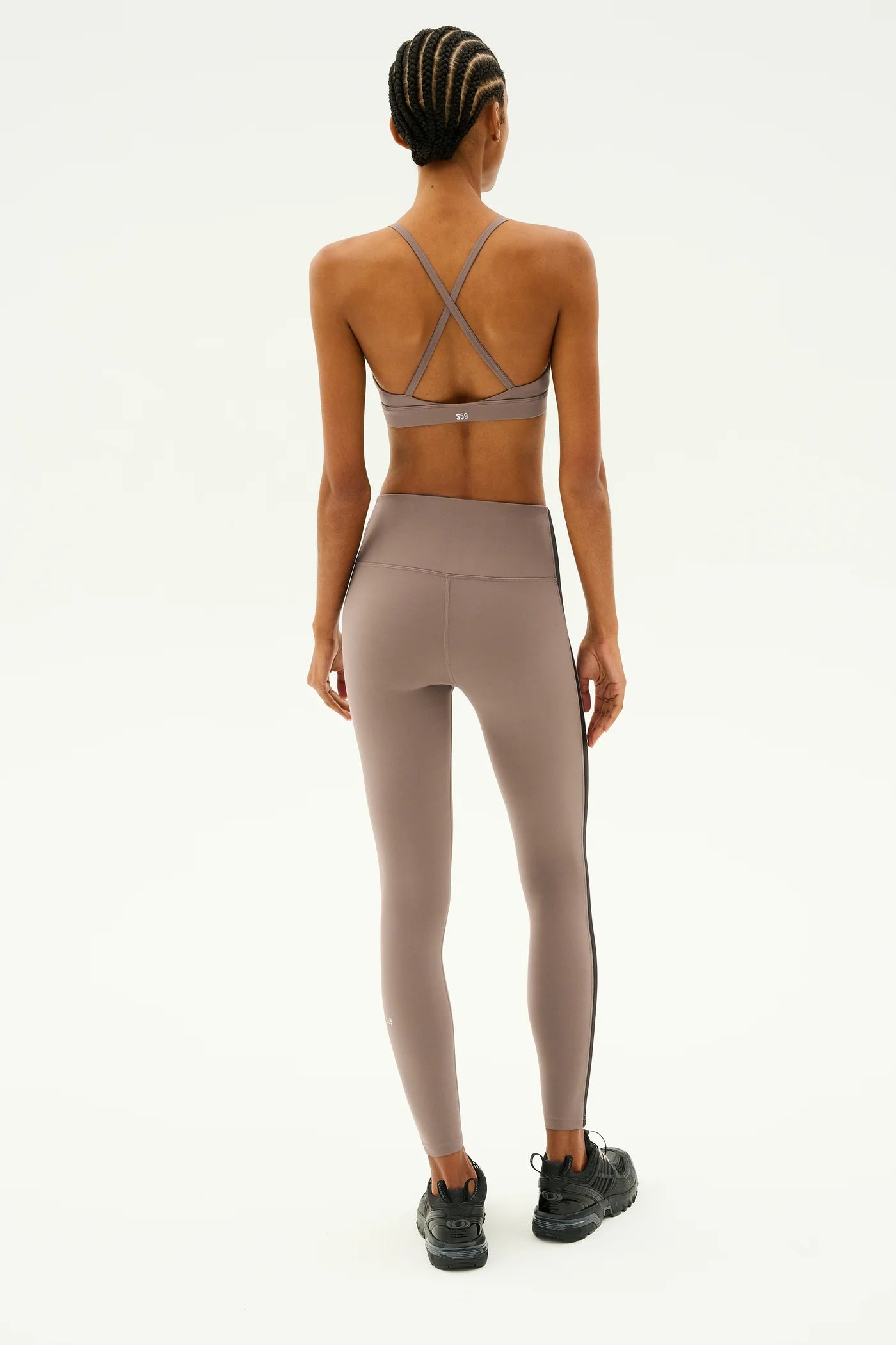 Clare High Waist Rigor 7/8 Lentil