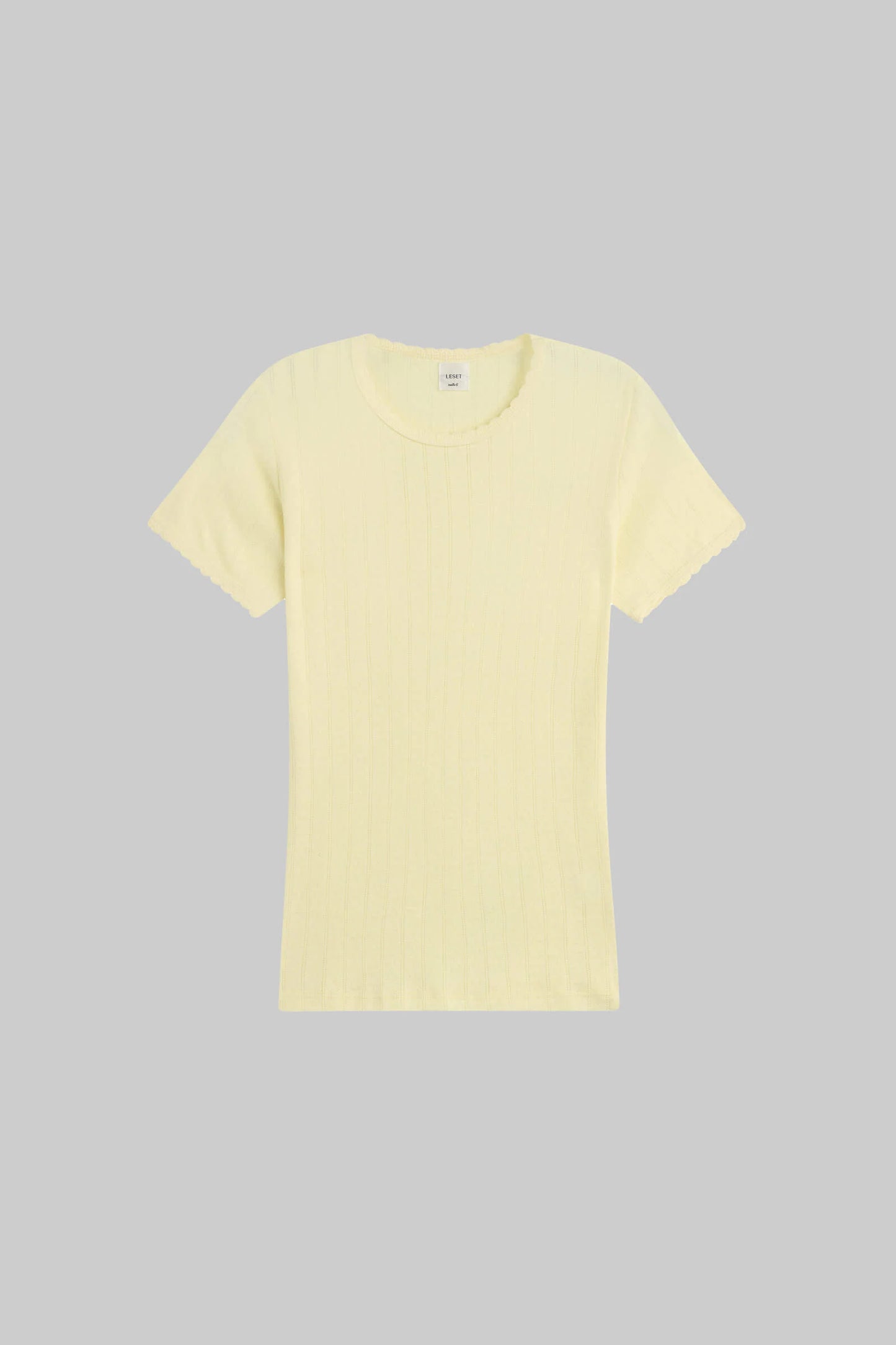 Pointelle Slim Fit Tee