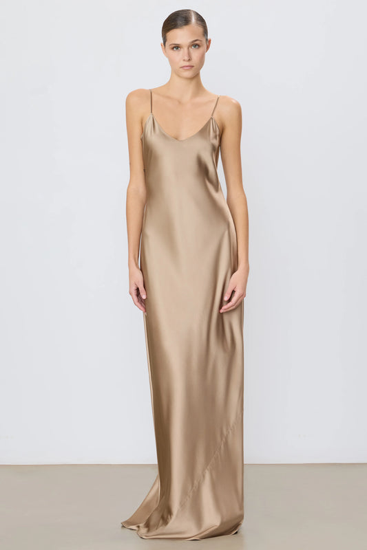 Mila Maxi Dress Taupe