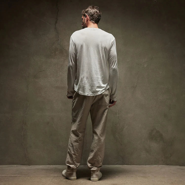 Shirttail Hem Crew