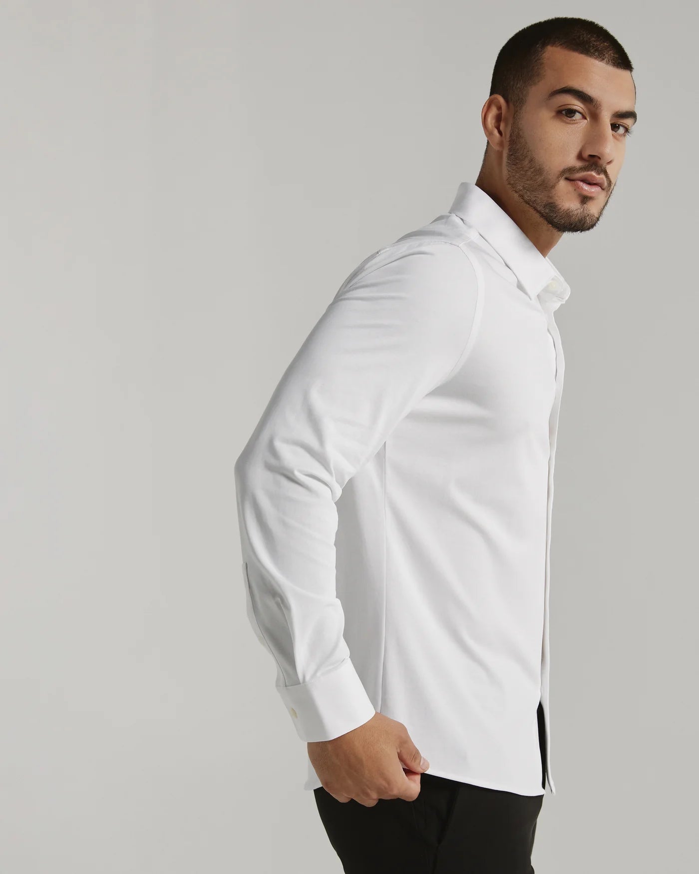 Girona Long Sleeve Shirt White