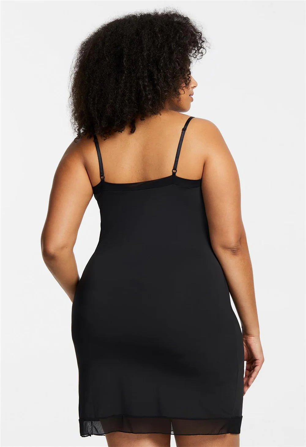 V Neck Full Length Slip