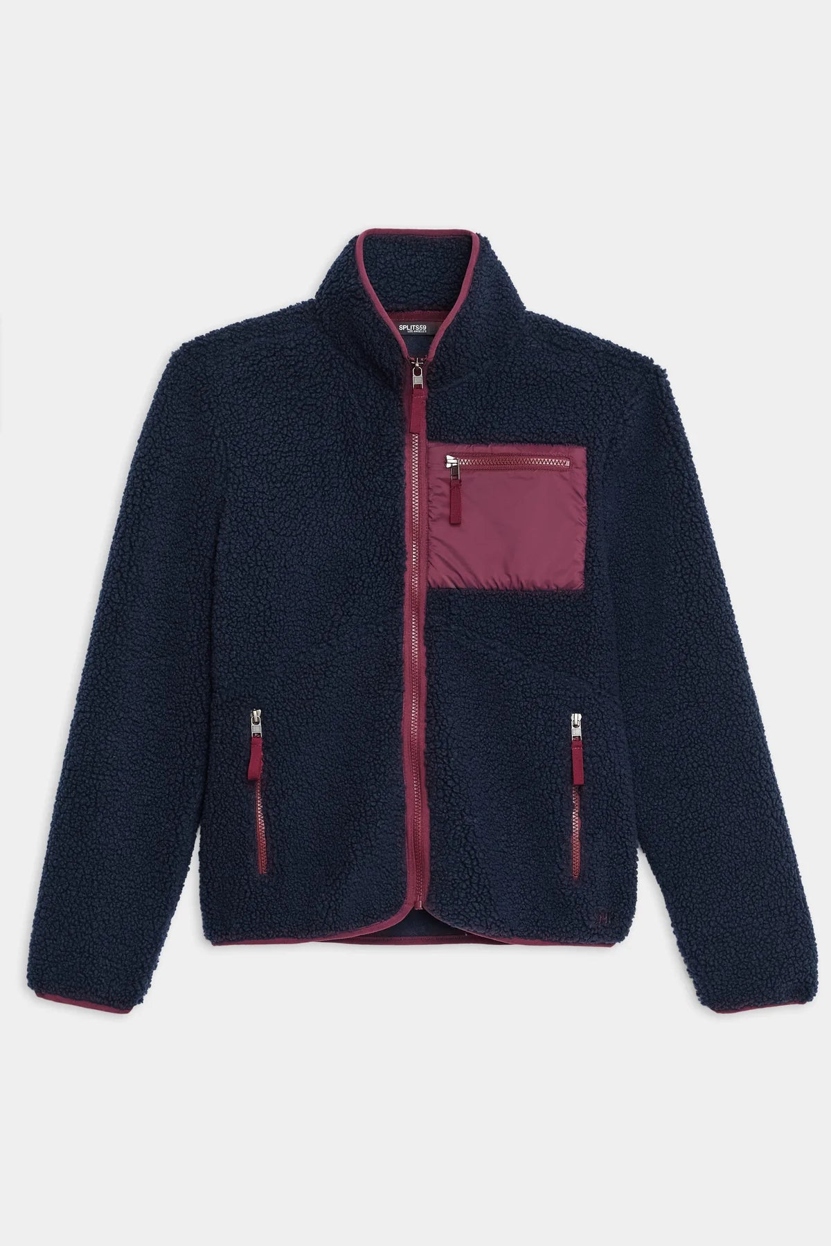 Harris Sherpa Jacket Cherry