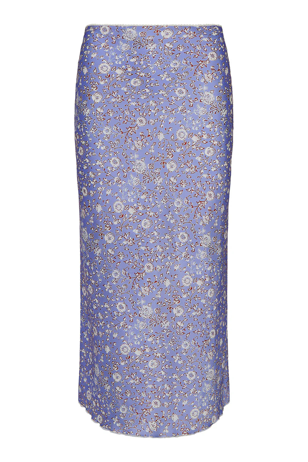 The C Skirt In Mini Floral Lavender