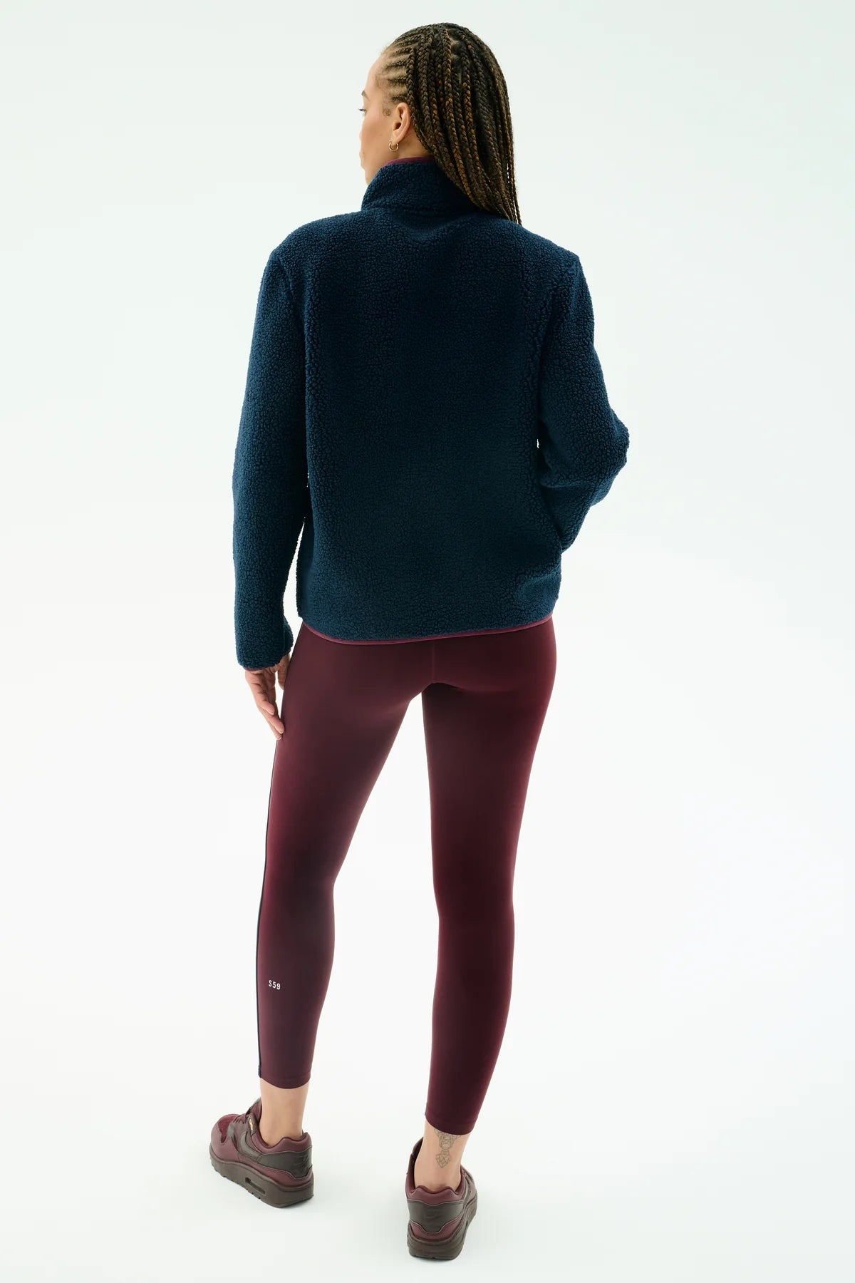 Harris Sherpa Jacket Cherry