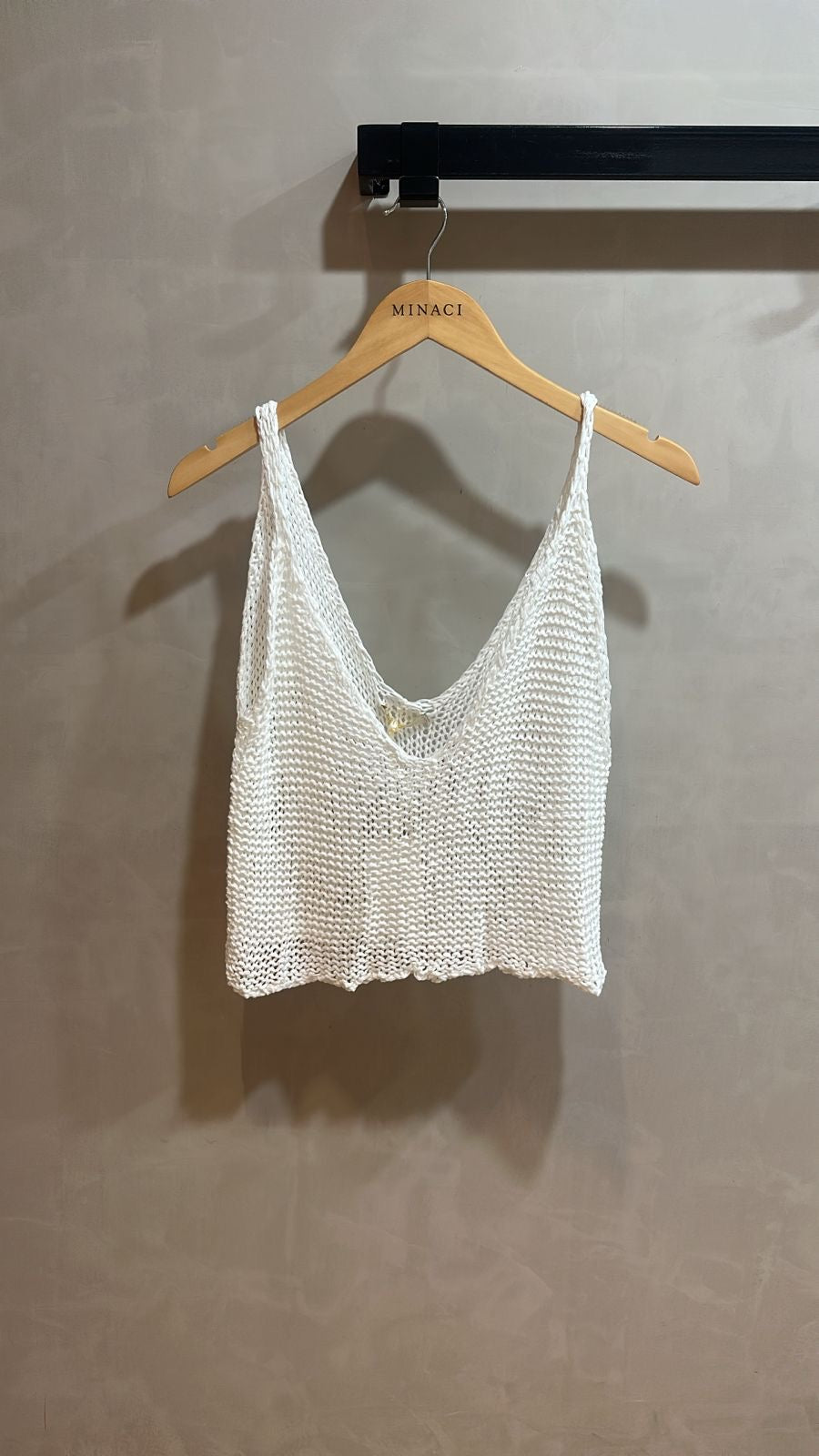 Loose Knit Short Tank Top