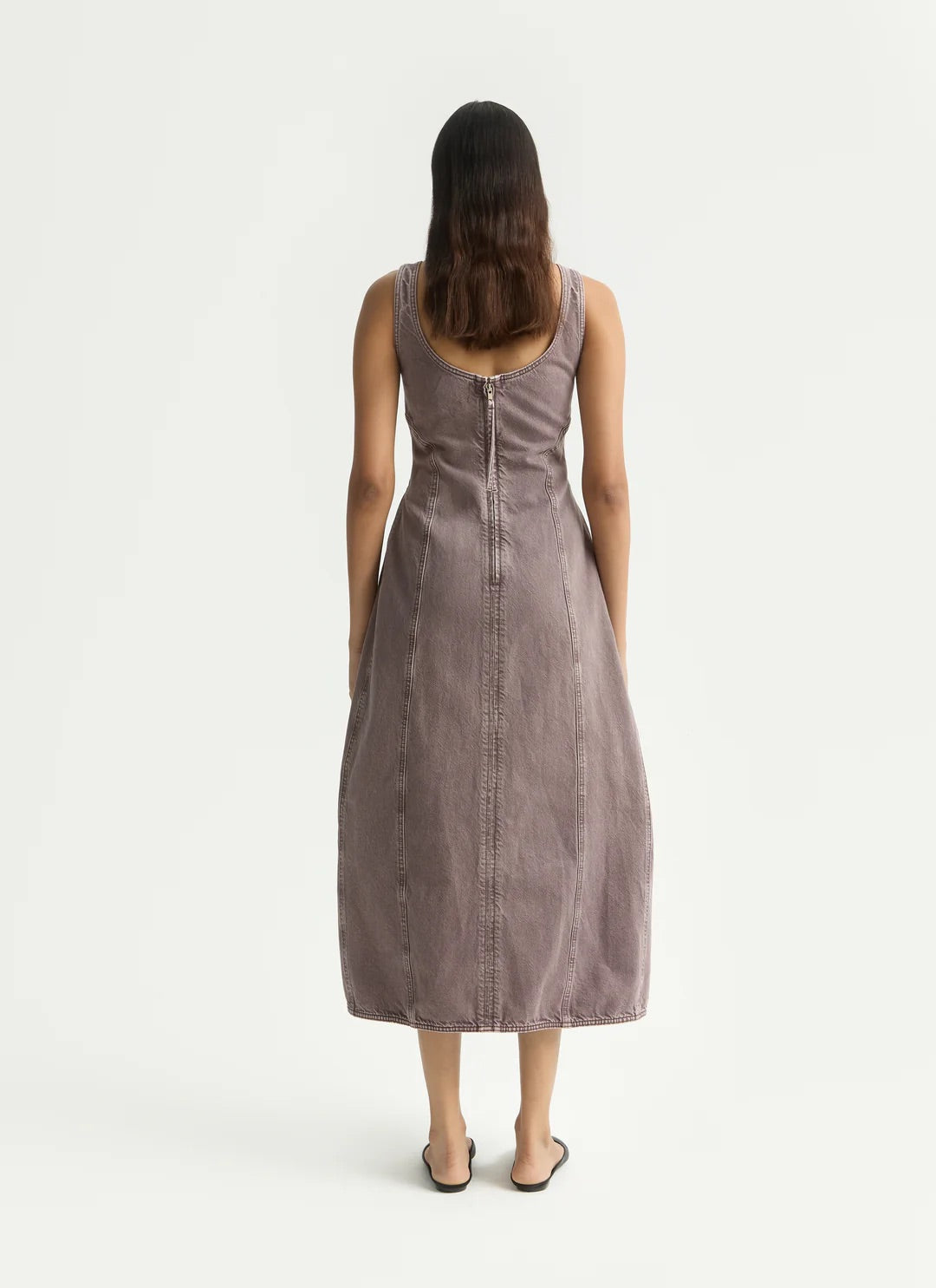 Cocoon Busiter Dress Sparrow