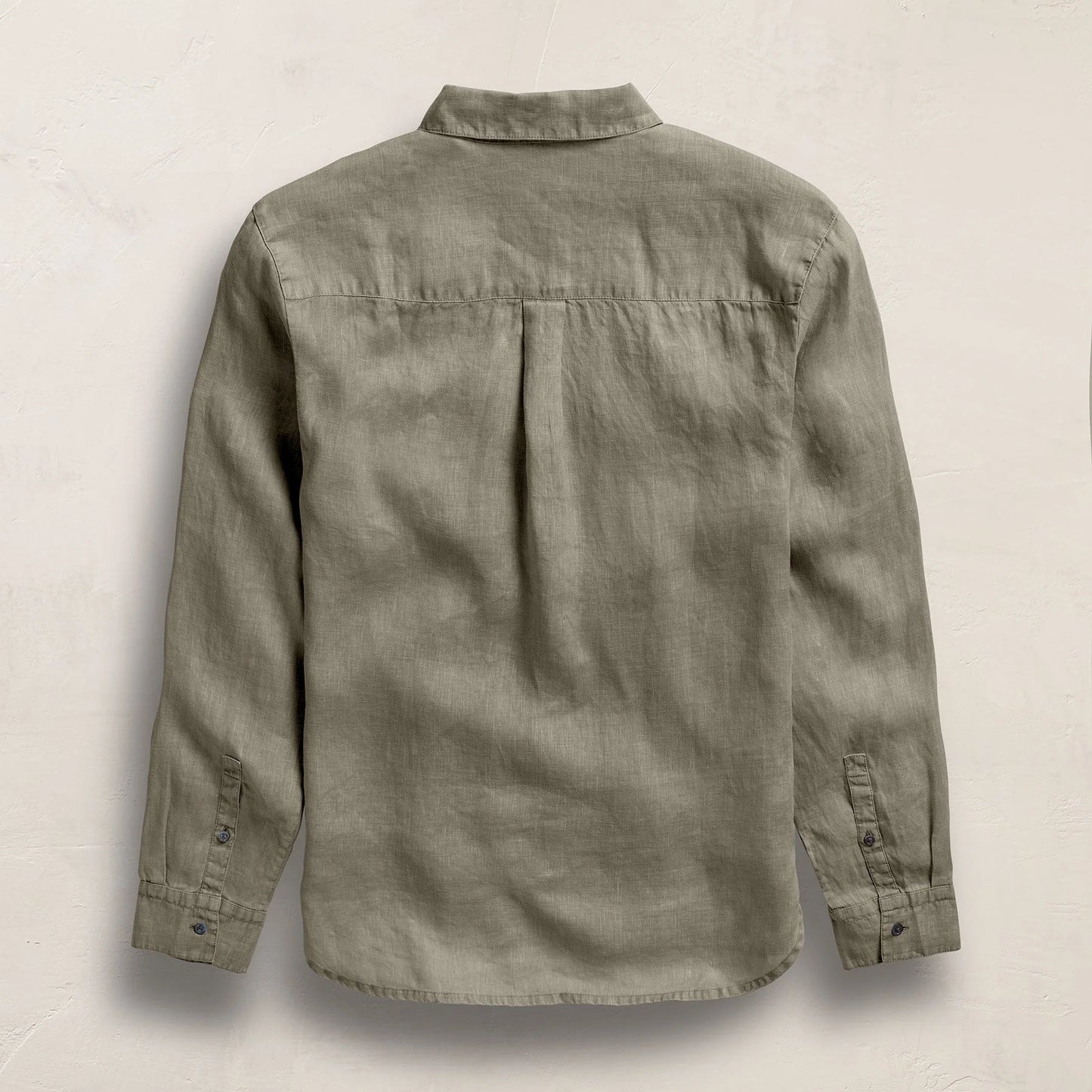 Lightweight Linen Shirt Green