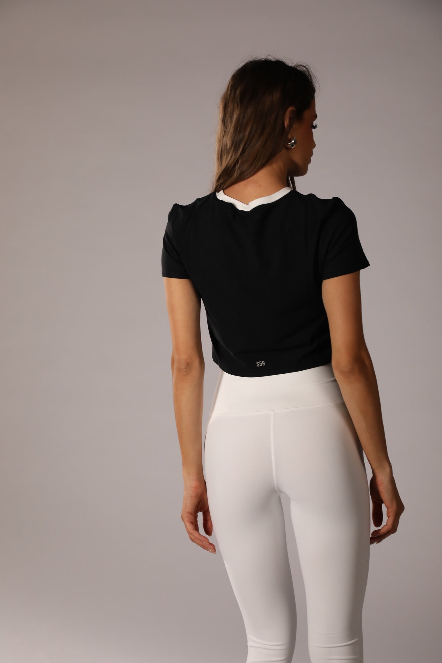 Raquel Flared Legging White