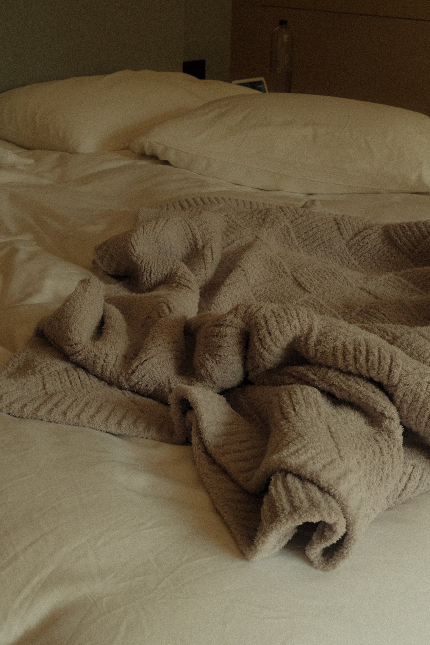 Cozy Diamond Throw Grey
