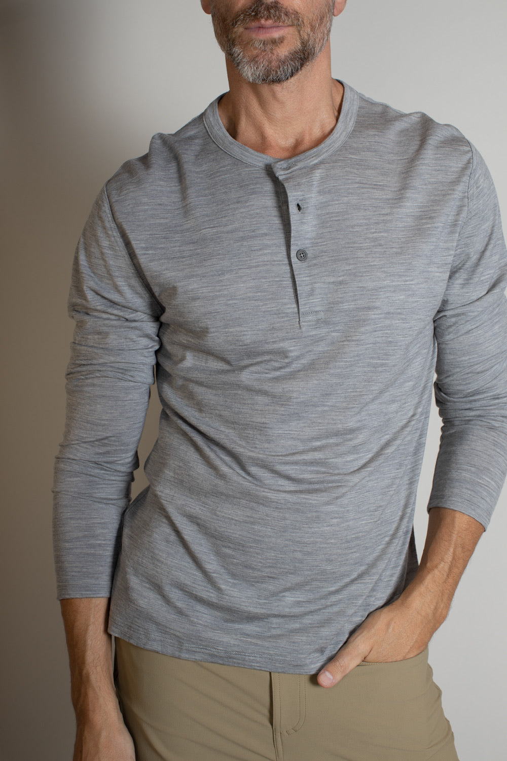 Convoy Long sleeve Henley