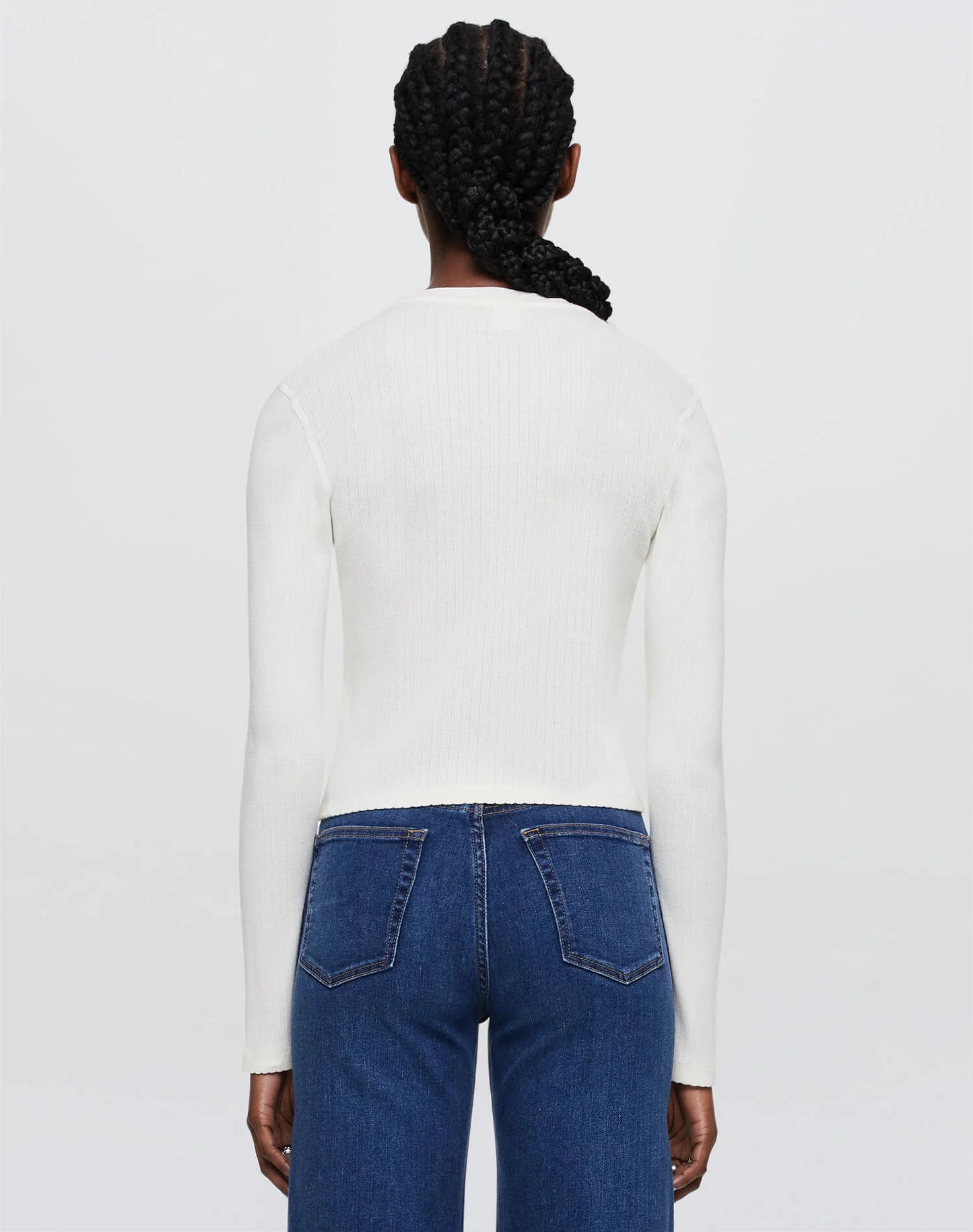 Hanes 90s Pointelle Baby Long Sleeve