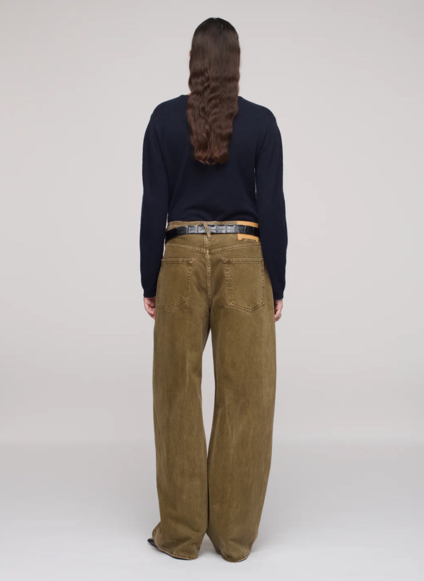Isle Jeans Dark Olive