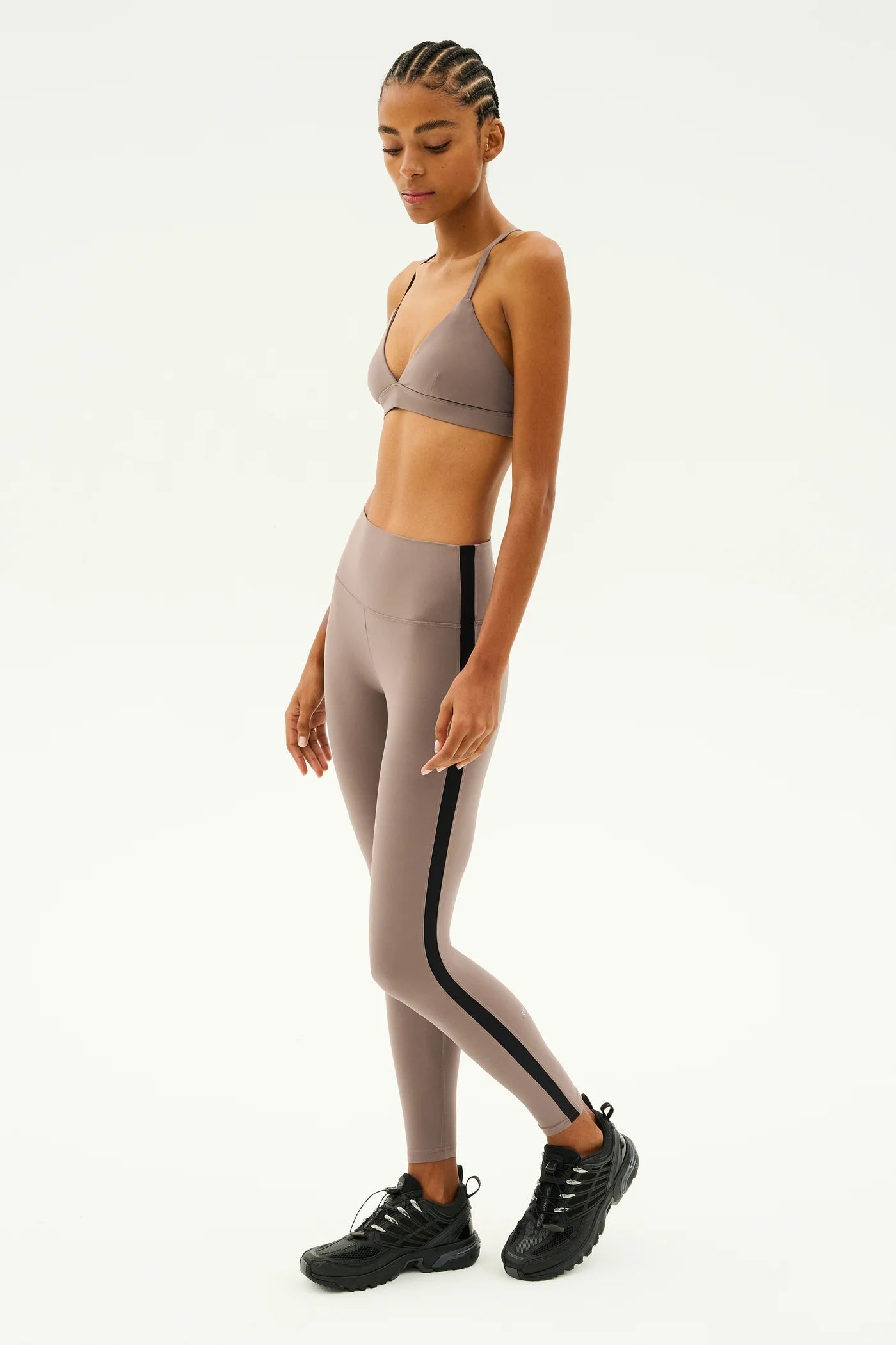 Clare High Waist Rigor 7/8 Lentil
