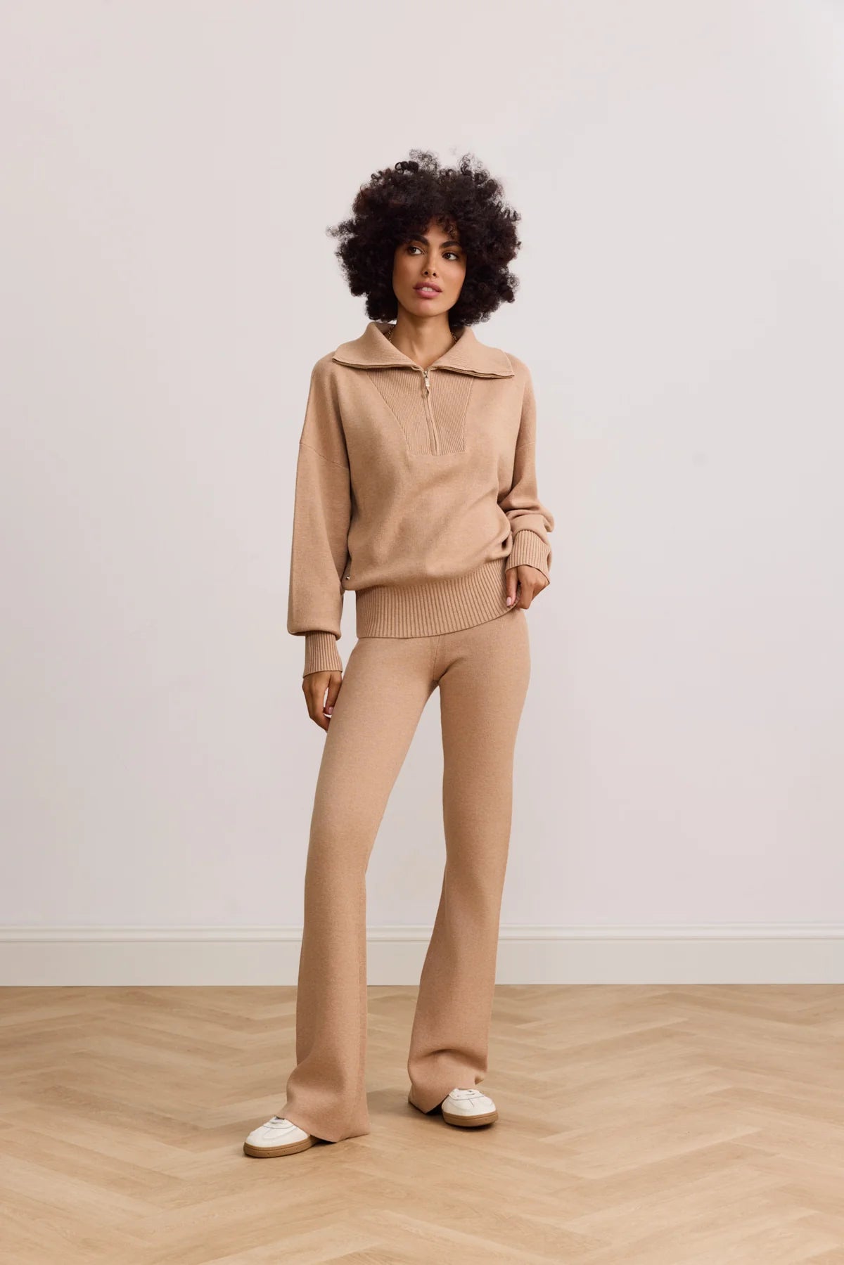 Olly Flare Pants Camel