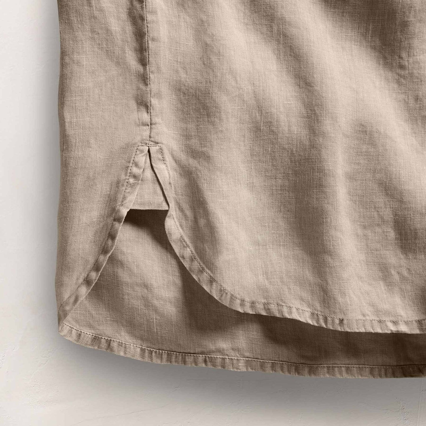 Lightweight Linen Shirt Overcast