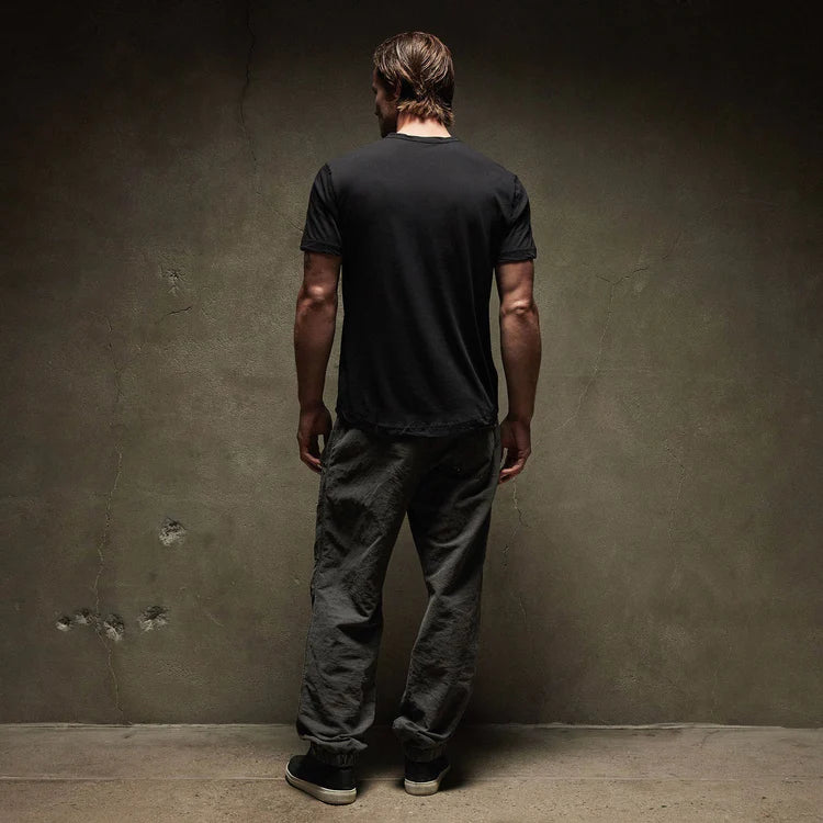 Clear Jersey Crew Black