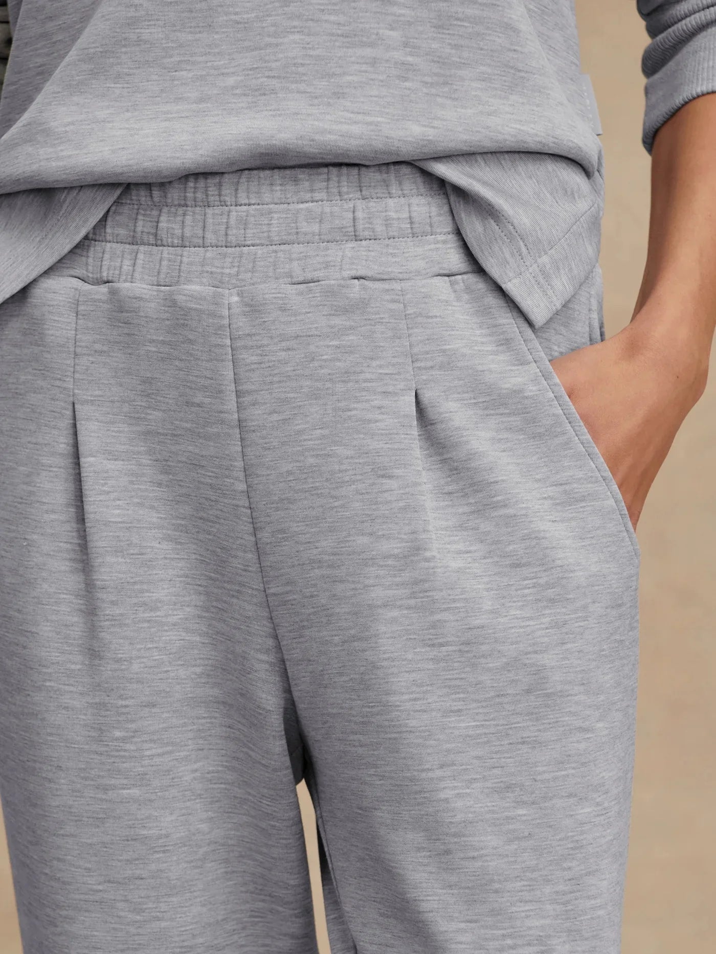 The Rolled Cuff Pant Mid Blue