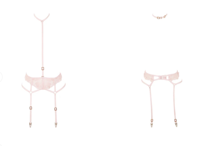 Colette suspender pink
