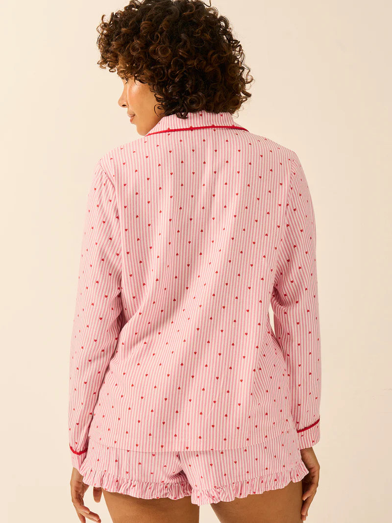 Soft Brushed Heart Long Sleeve