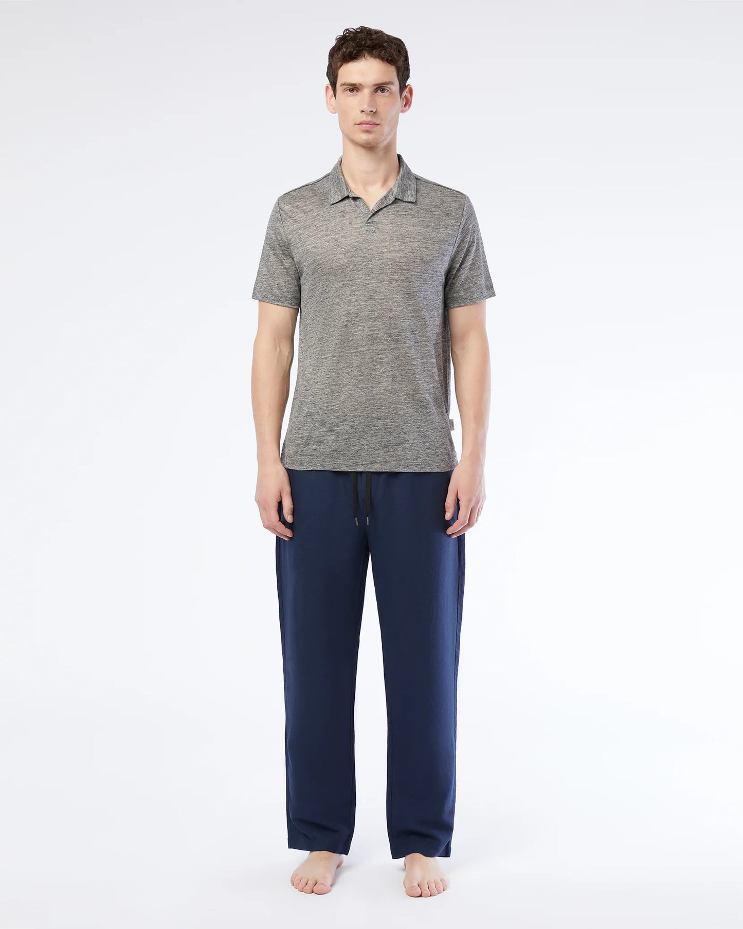 Air Linen Pull-on Pant Navy