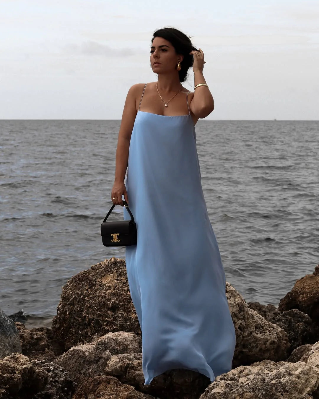 Capri Silk Cami Dress
