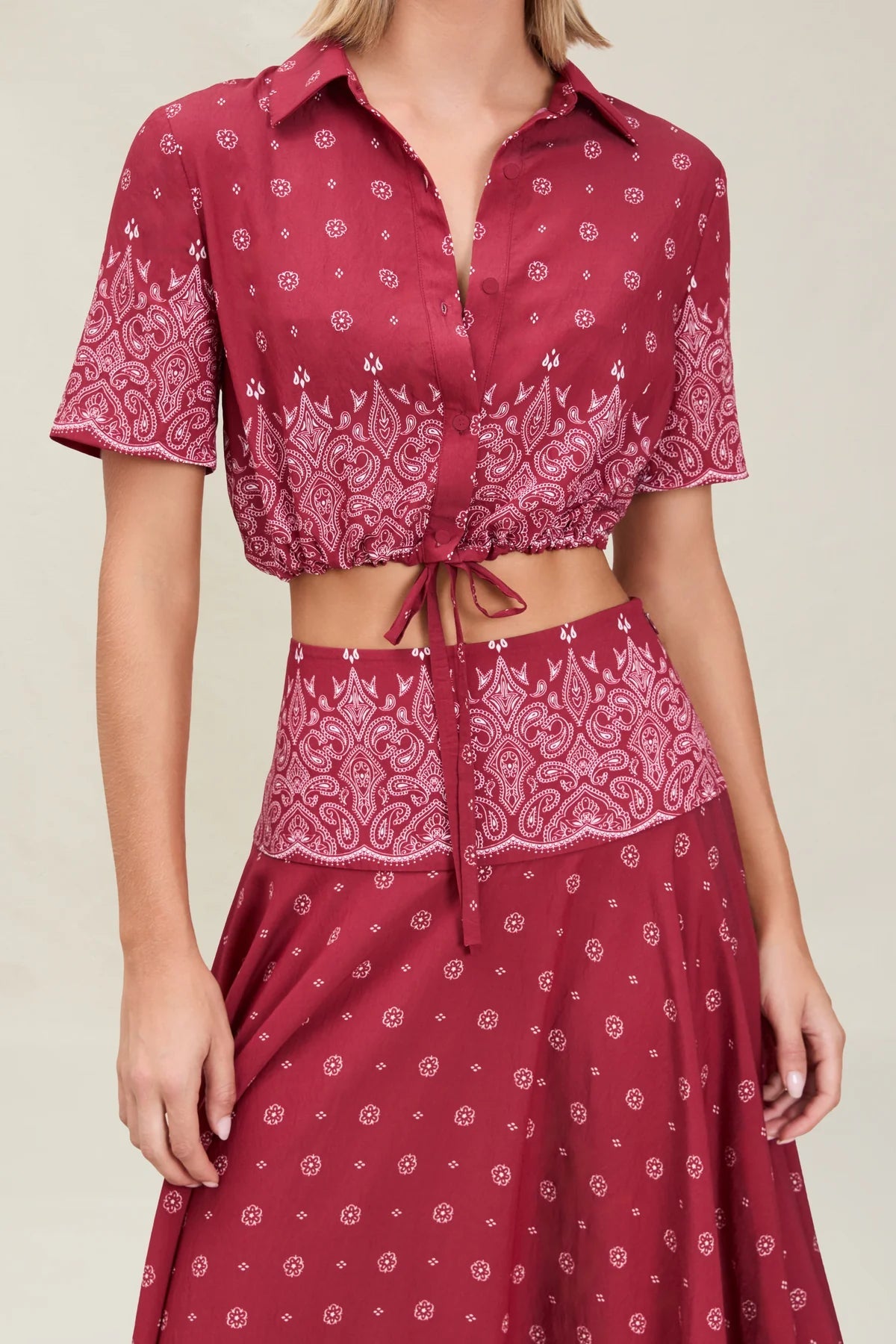 Rylie Skirt Merlot