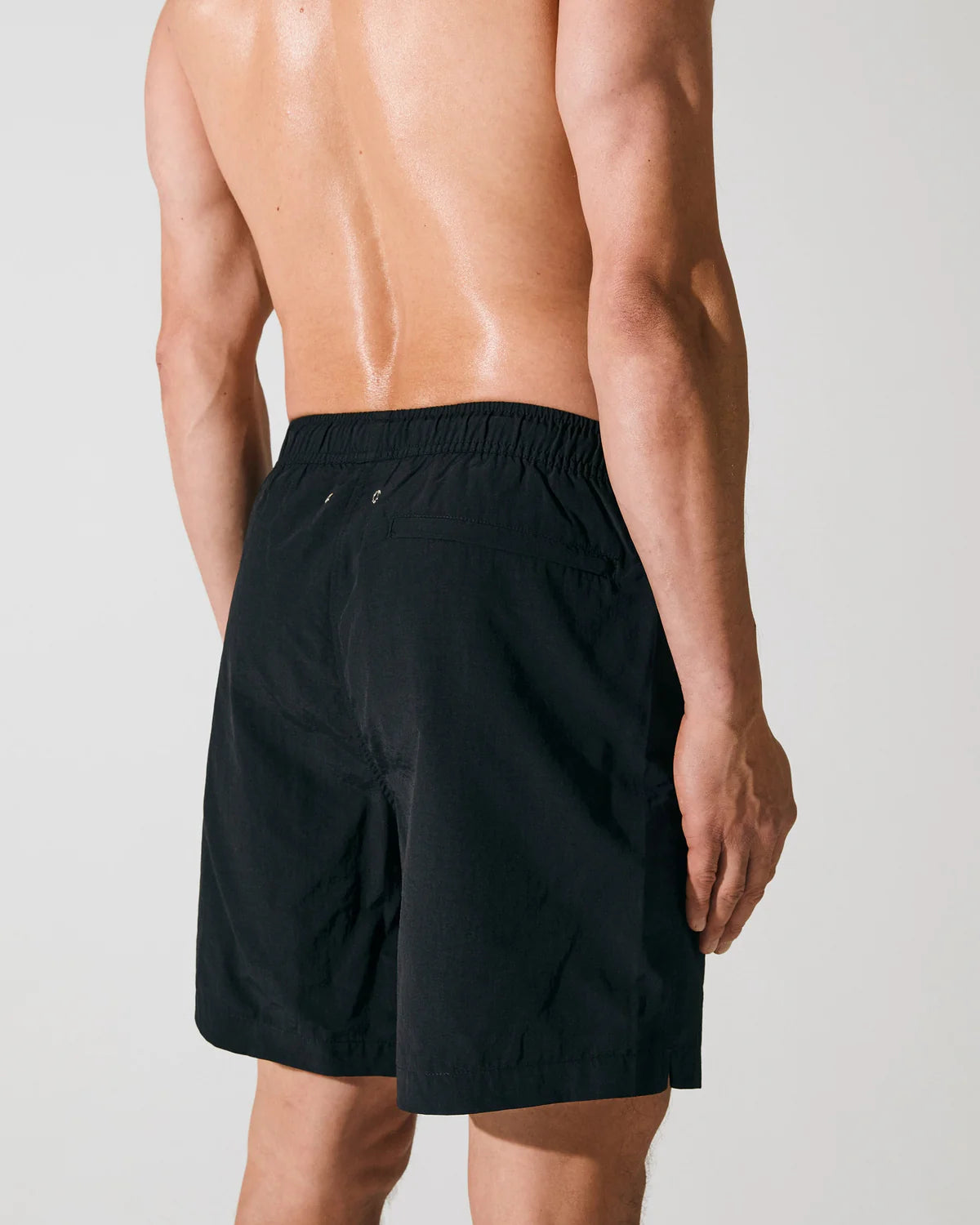 Swim Trunks Black Nylon