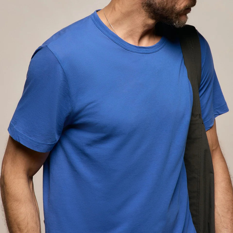 Short Sleeve Crewneck Baltic Blue