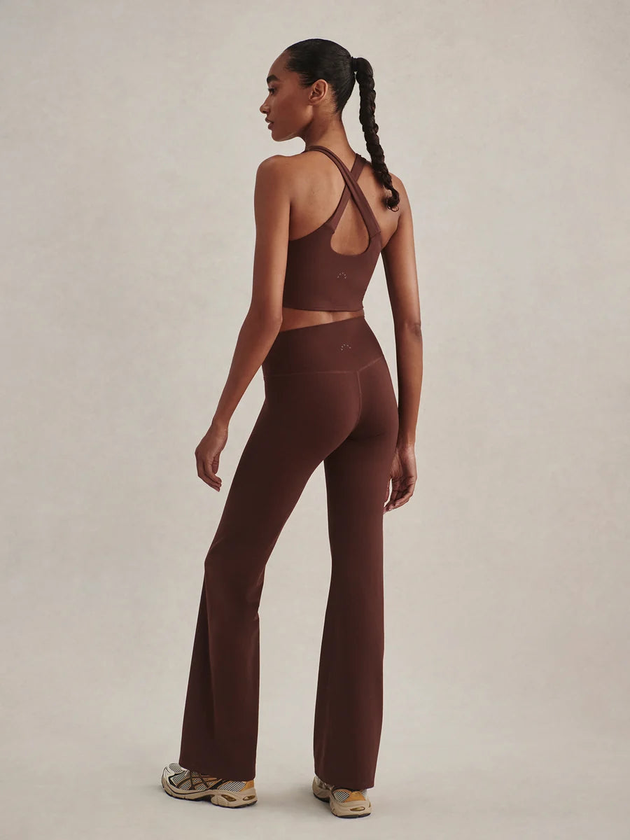 Always Burke Cropped Tank Brown