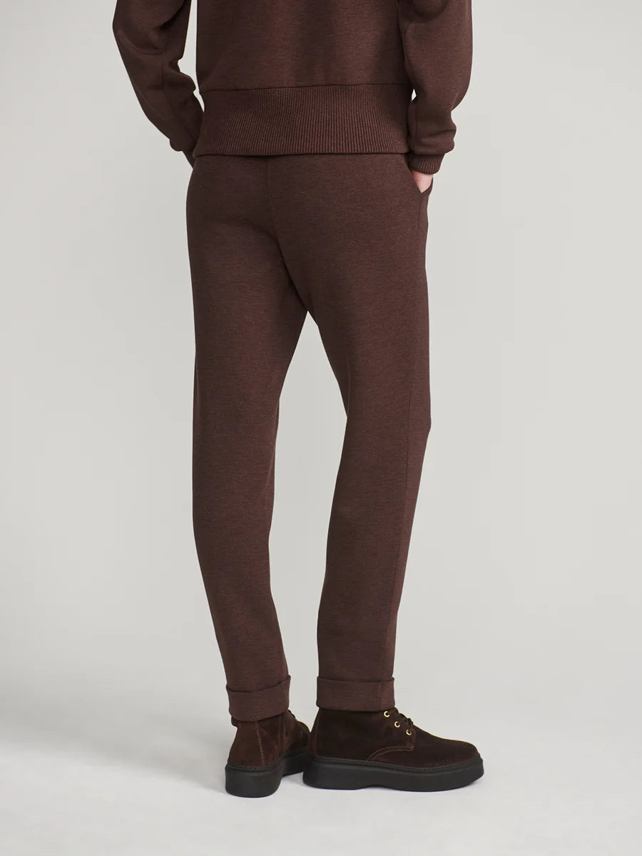 Rolled Cuff Pant Brown