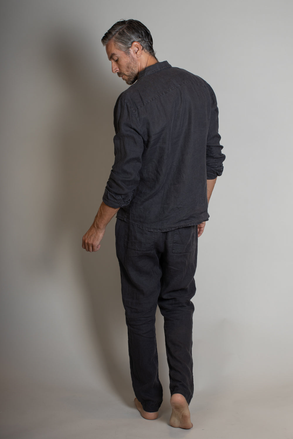 JP Lightweight Linen Pant Magma Pigment