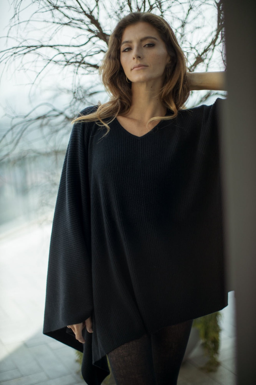 Cashmere Poncho