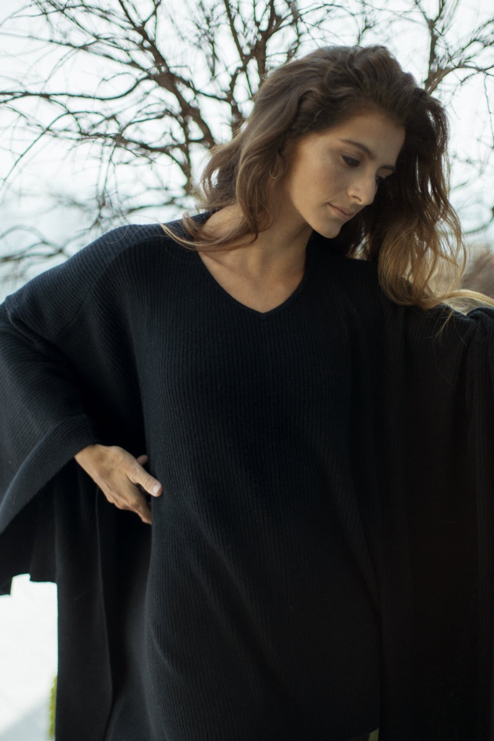 Cashmere Poncho