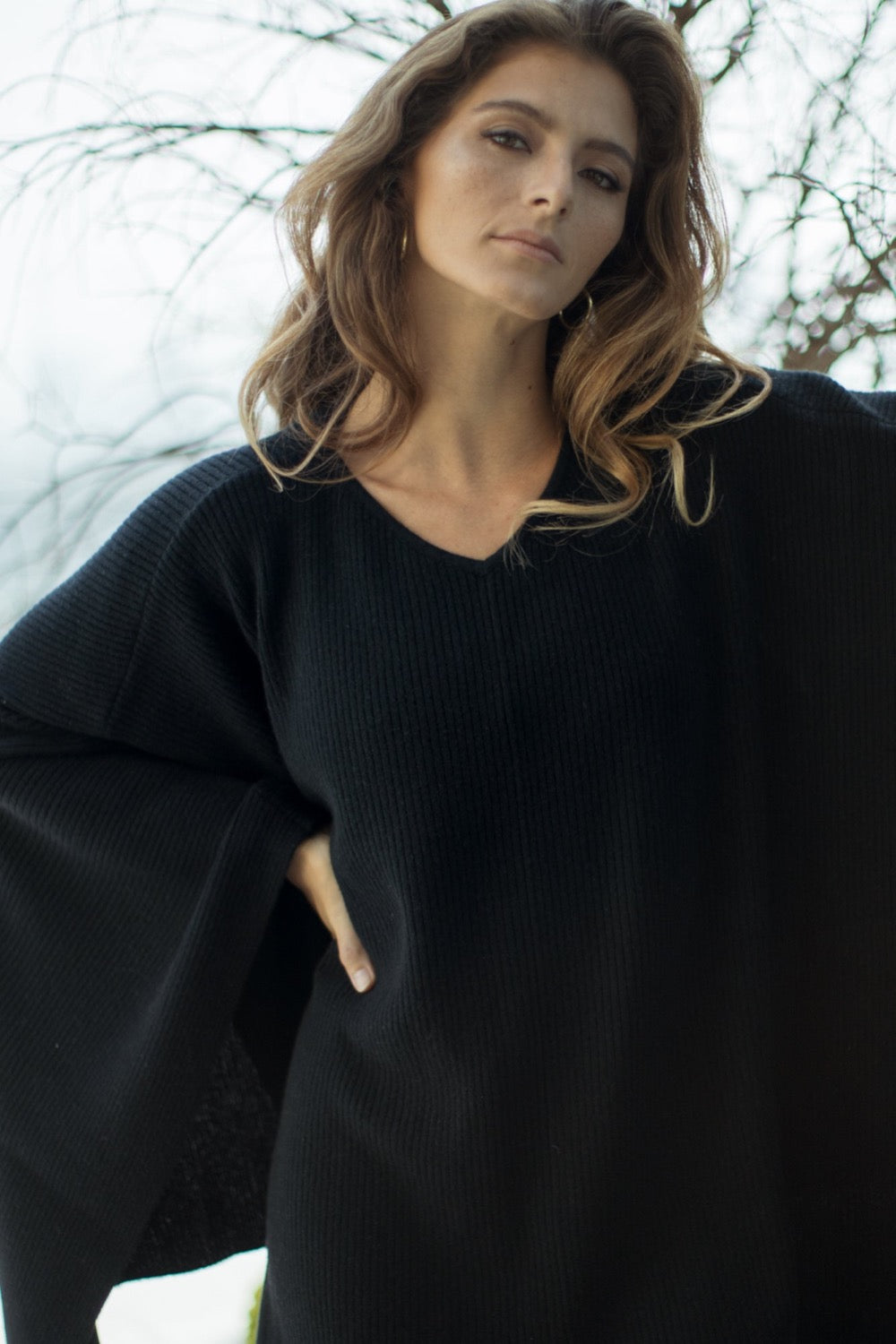 Cashmere Poncho