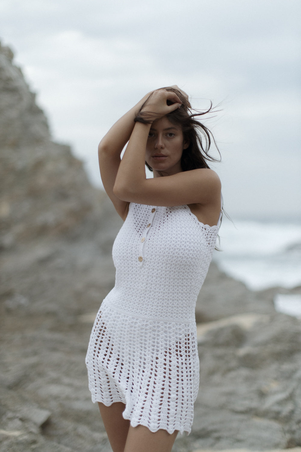 Rosie Dress White
