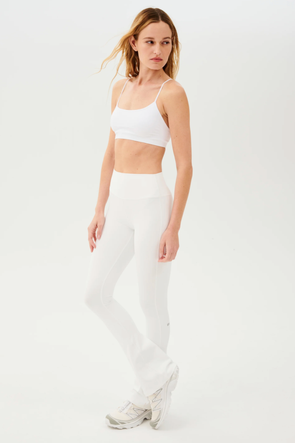 Raquel Flared Legging White