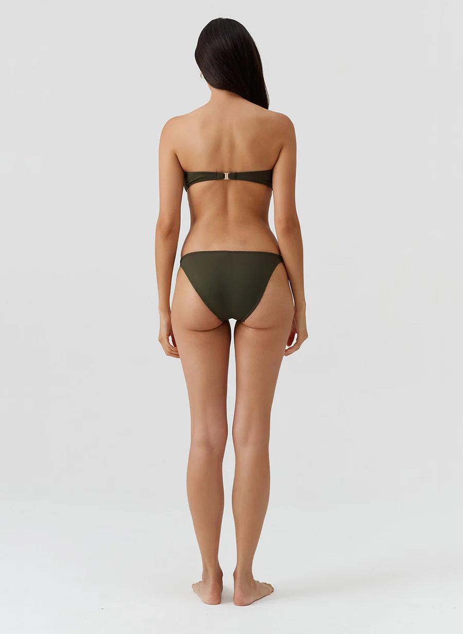 Alba Olive Bikini Set