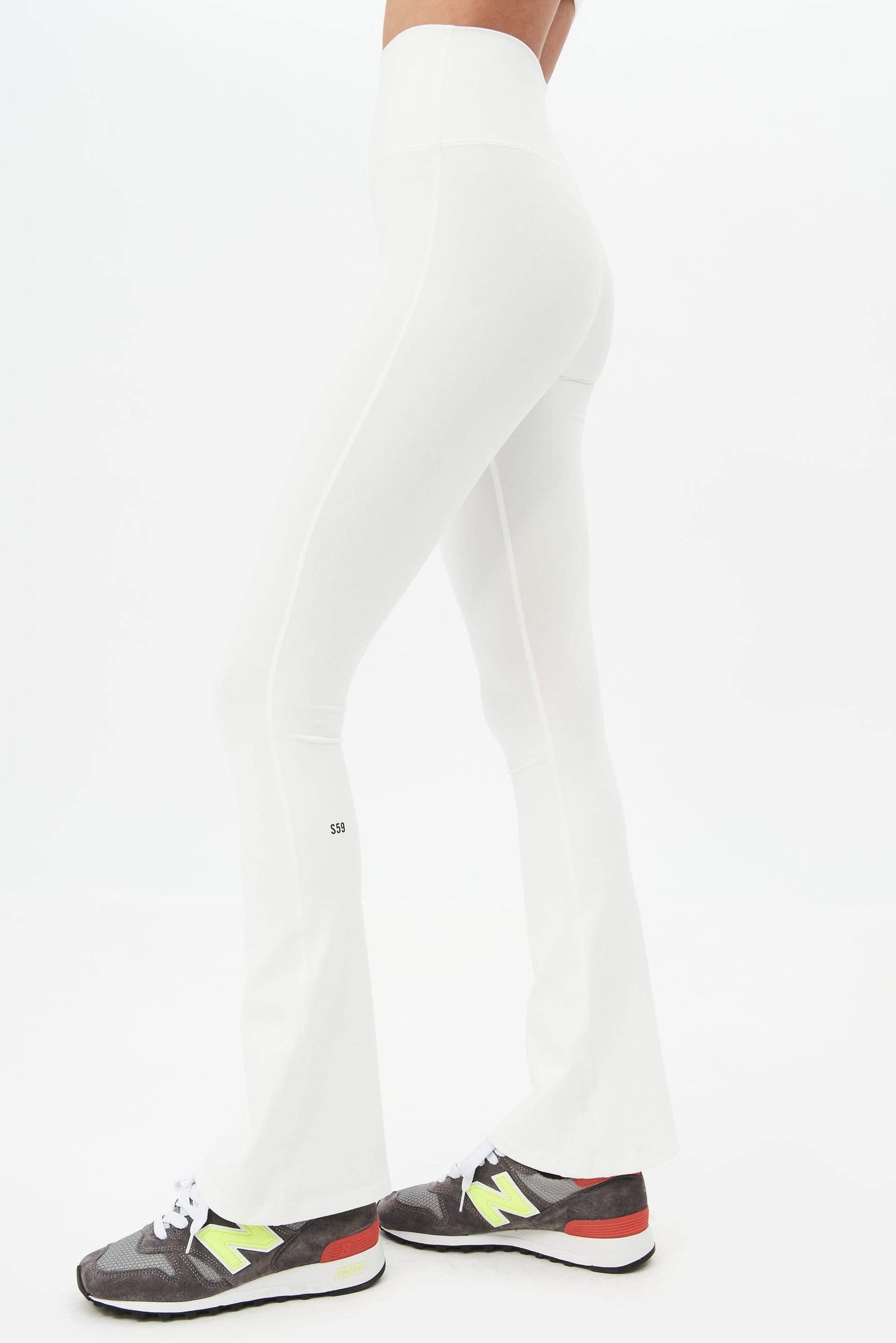 Raquel Flared Legging White