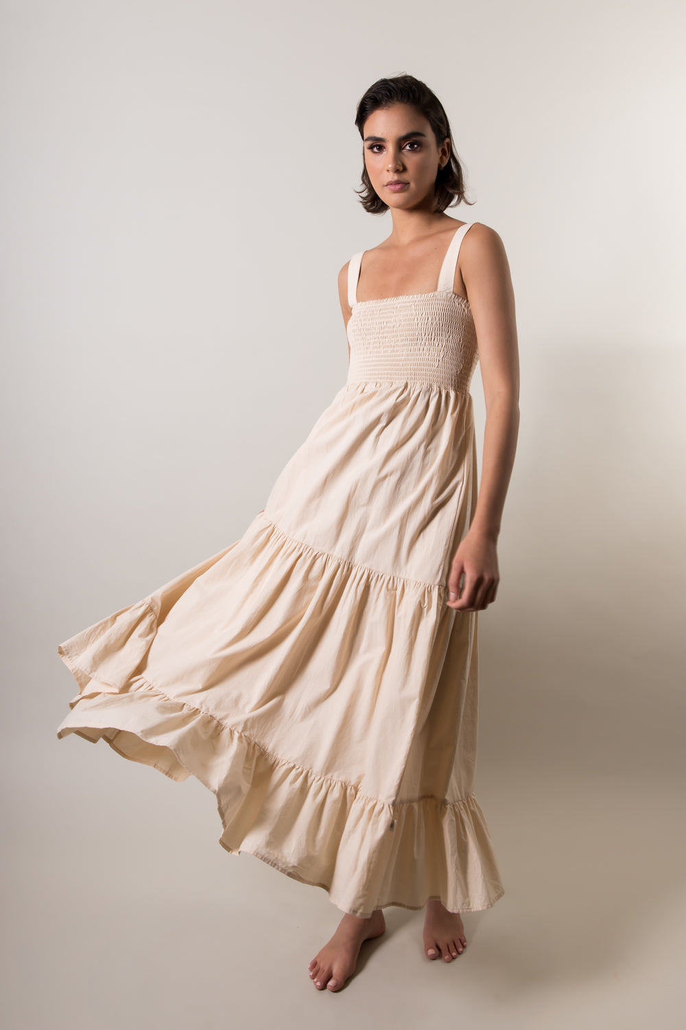 Monaco Maxi Dress Sand