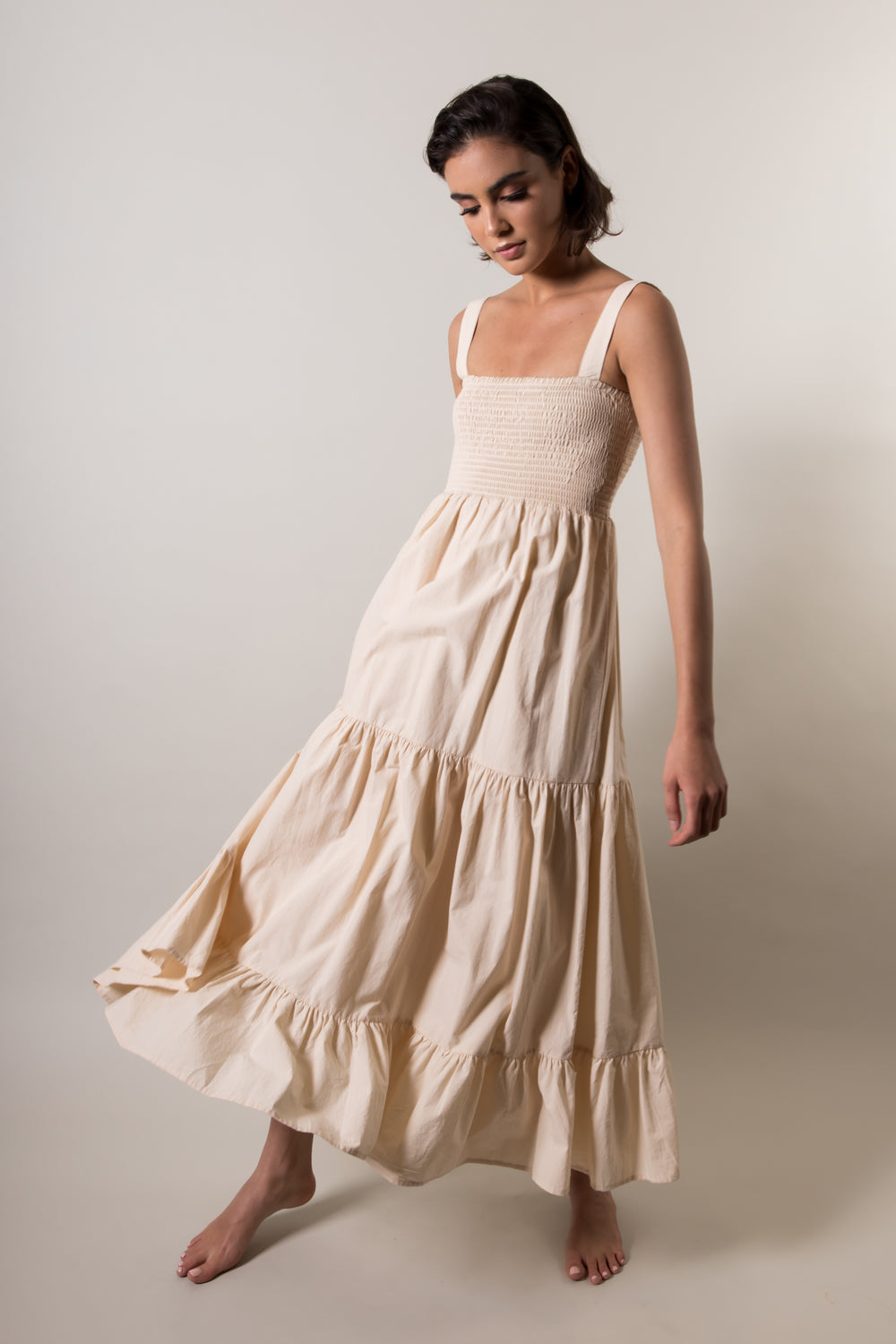 Monaco Maxi Dress Sand