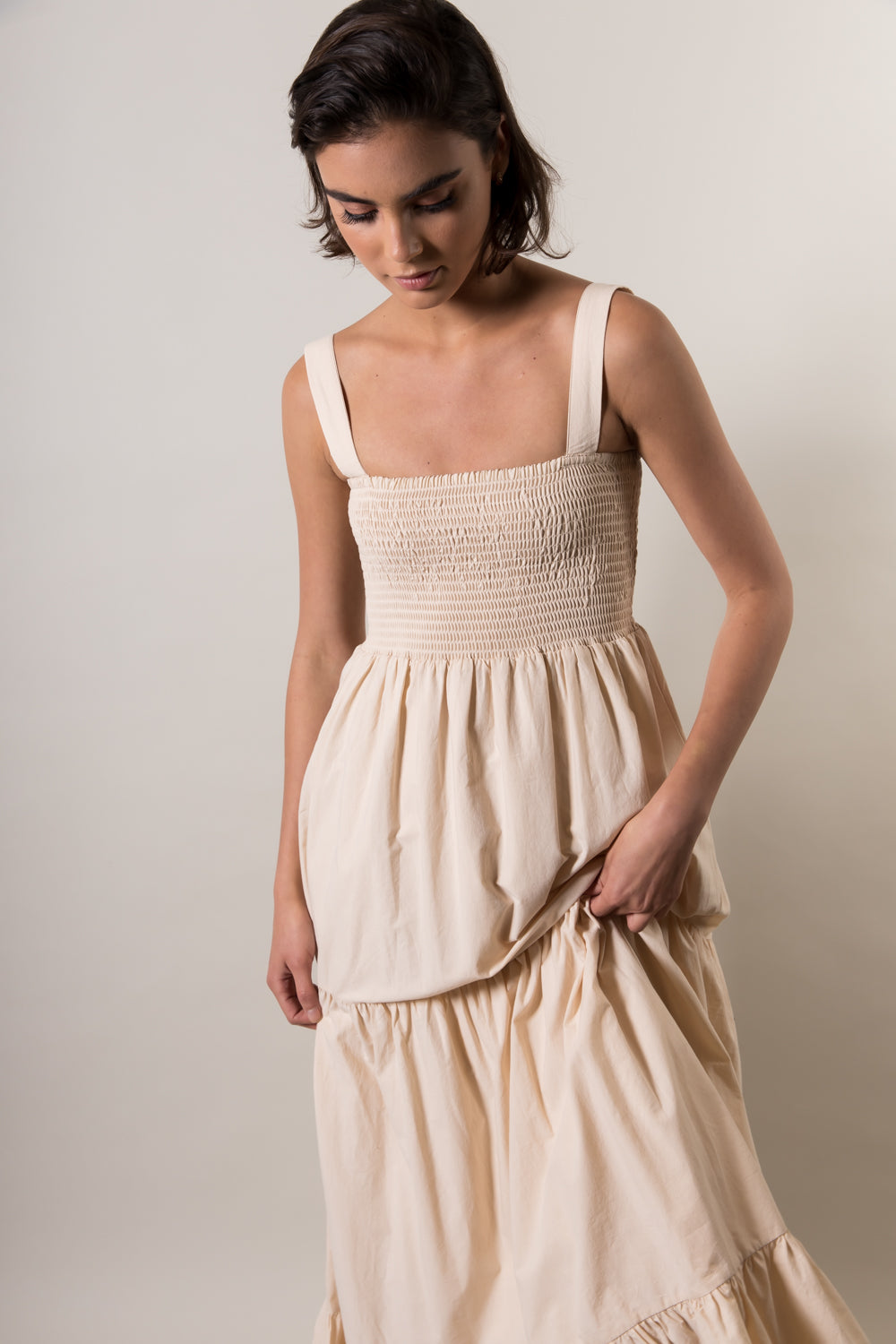 Monaco Maxi Dress Sand