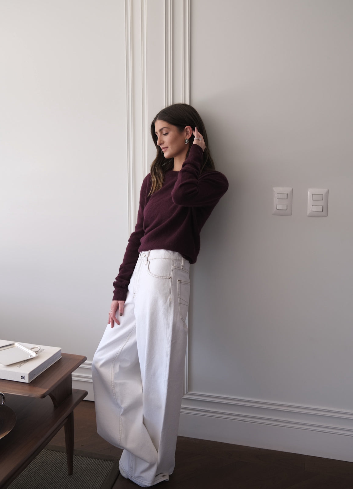 Francis Sweater Oxblood