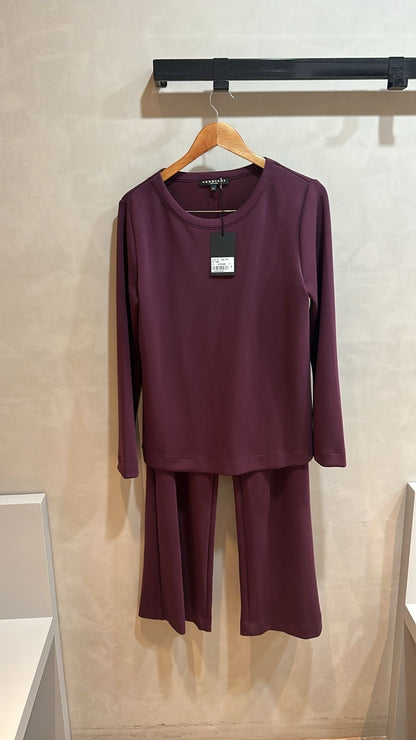 Lounge Set Scuba Cupro Plum