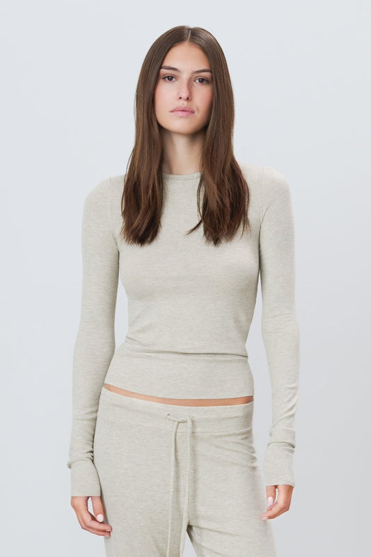 Eterne long sleeve butter soft rib