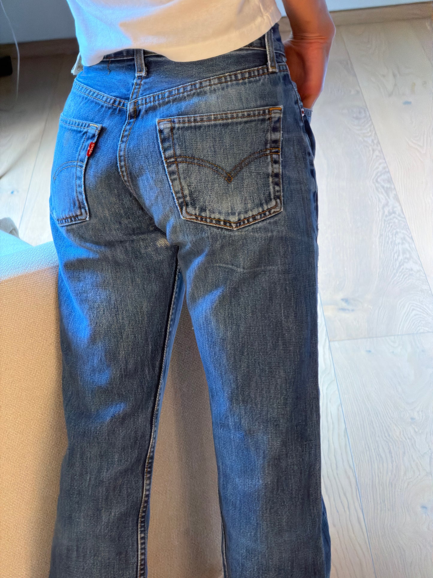The Indigo 501 (Authentic Levi’s, sourced in LA)